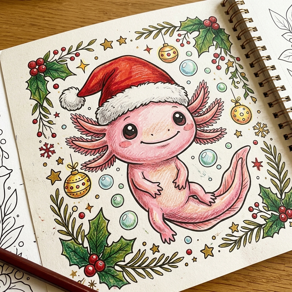 Seasonal Axolotl